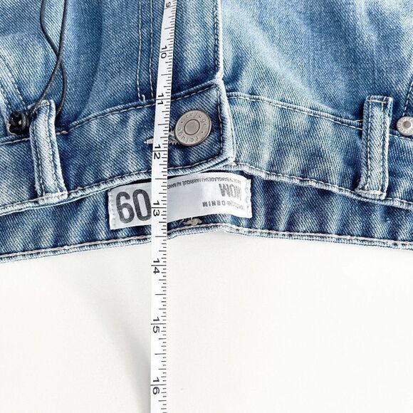 Refuge Denim Womens High Rise Distressed Ripped Raw Hem Mom Jeans Blue Sz 9 NWT - Picture 10 of 11